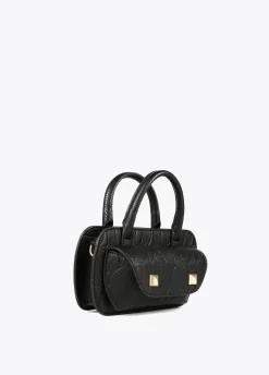 Mini bandolera con logo grabado