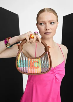 Mini bandolera multicolor