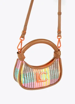 Mini bandolera multicolor