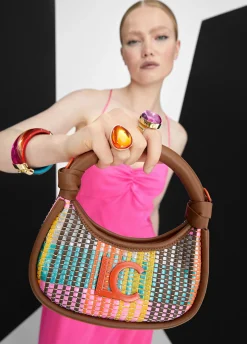 Mini bandolera multicolor