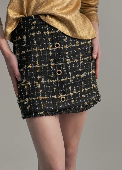 Minifalda cuadros