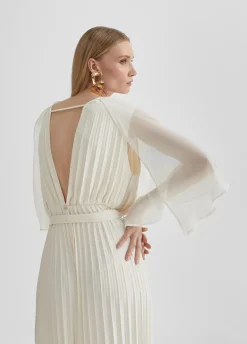 Mono plisado mangas capa