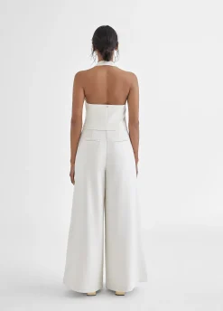 Pantalón ancho y fluído