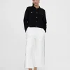 Pantalón blanco con vivo