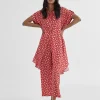 Pantalón cropped monograma