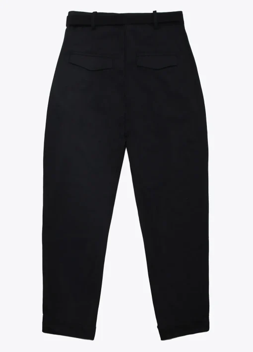 Pantalón cropped negro