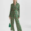 Pantalón culotte estampado