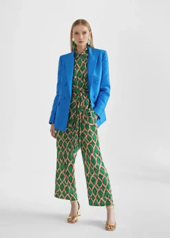 Pantalón culotte estampado