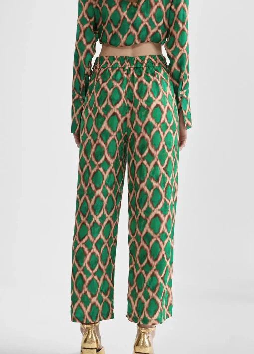 Pantalón culotte estampado
