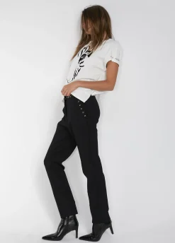 Pantalón detalle eyelets