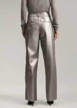 Pantalón efecto piel