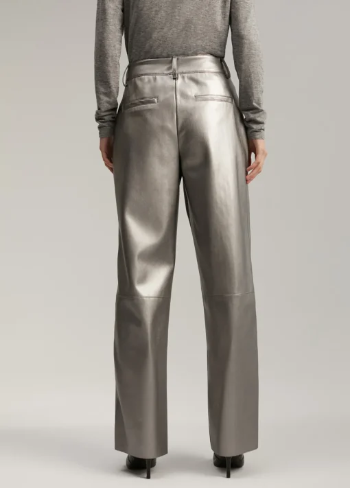 Pantalón efecto piel