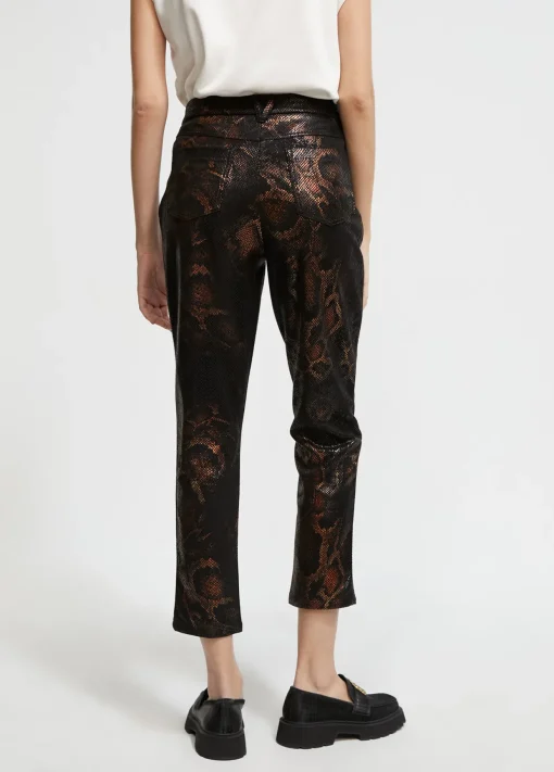 Pantalón estampado animal