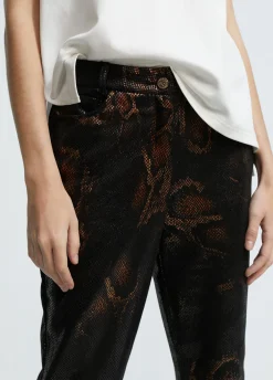 Pantalón estampado animal
