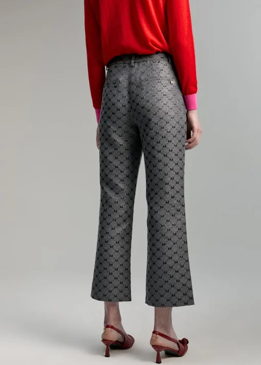 Pantalón jacquard monograma