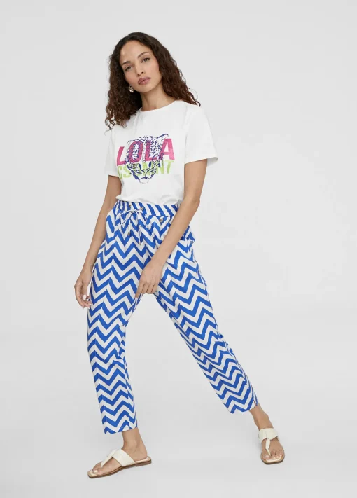 Pantalón jogging bicolor