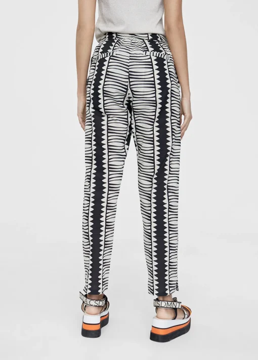 Pantalón jogging bicolor
