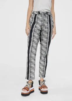 Pantalón jogging bicolor