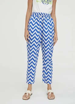 Pantalón jogging bicolor