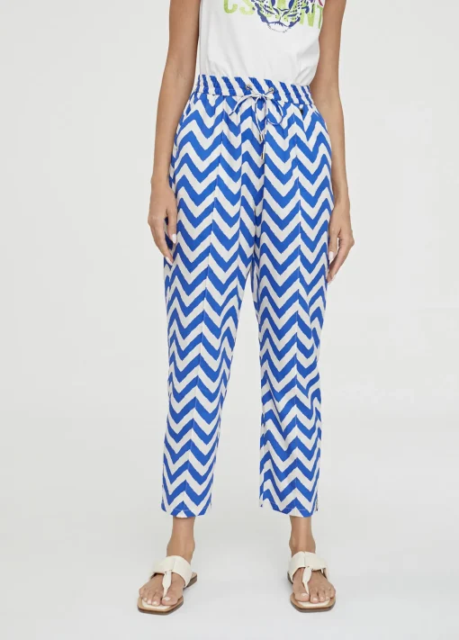 Pantalón jogging bicolor