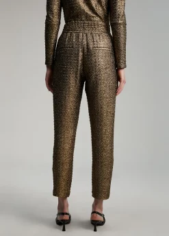 Pantalón jogging dorado