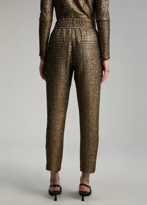Pantalón jogging dorado