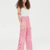 Pantalón palazzo estampado