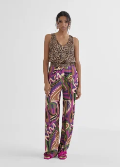 Pantalón palazzo fluido