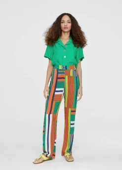Pantalón palazzo multicolor