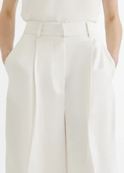 Pantalón pinzas fluido