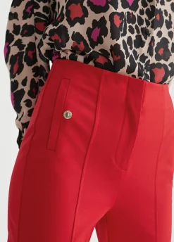 Pantalón pitillo abertura