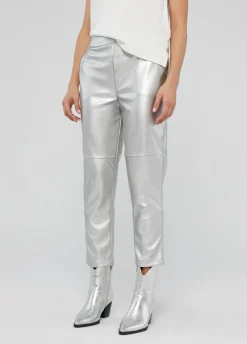 Pantalón plateado
