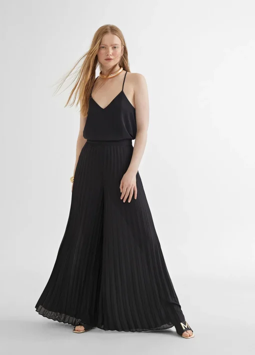 Pantalón plisado