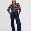 Pantalón recto con bolsillos