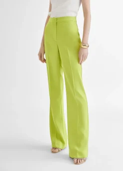 Pantalón recto fluido