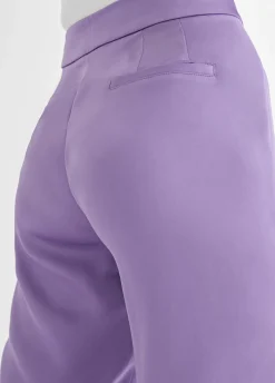 Pantalón recto fluido