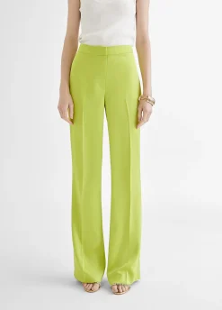 Pantalón recto fluido