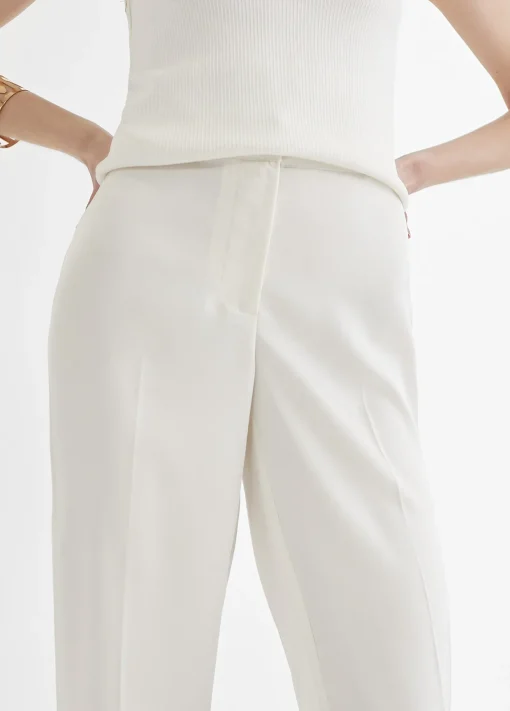 Pantalón recto fluido