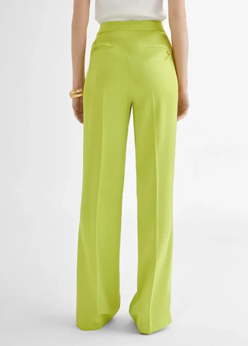Pantalón recto fluido