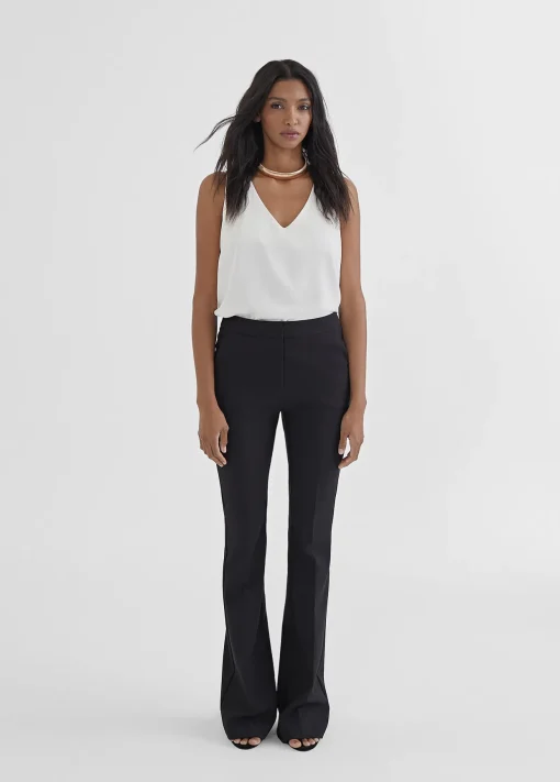 Pantalón skinny campana