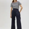 Pantalón wideleg técnico de tiro alto - Lola Casademunt