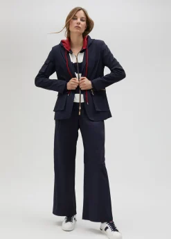 Pantalón wideleg técnico de tiro alto - Lola Casademunt