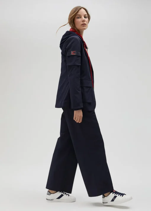 Pantalón wideleg técnico de tiro alto - Lola Casademunt