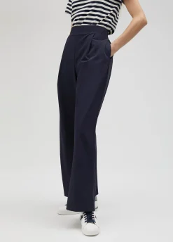 Pantalón wideleg técnico de tiro alto - Lola Casademunt