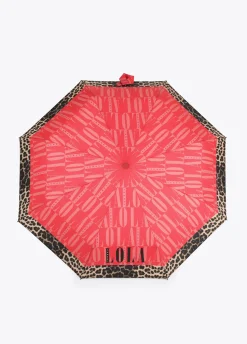 Paraguas logotipado y estampado animal | Lola Casademunt
