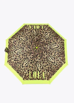 Paraguas pequeño automático animal print | Lola Casademunt
