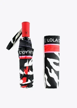 Paraguas pequeño automático print cebra | Lola Casademunt