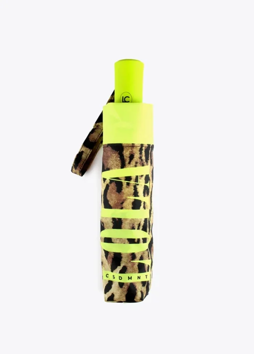 Paraguas pequeño automático animal print | Lola Casademunt