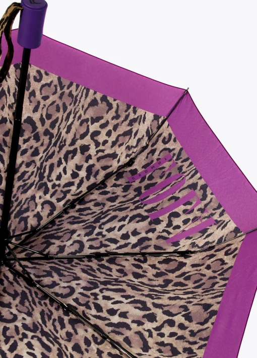 Paraguas pequeño automático animal print | Lola Casademunt