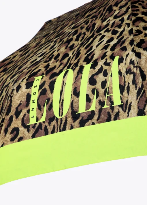 Paraguas pequeño automático animal print | Lola Casademunt